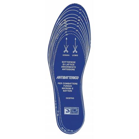 Solette Dx-Sx Antibatteriche Misura Da 36 A 46 - 24 Pa