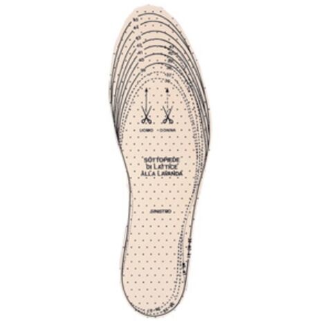 SOLETTE DX-SX LAVANDA MISURA DA 36 A 46