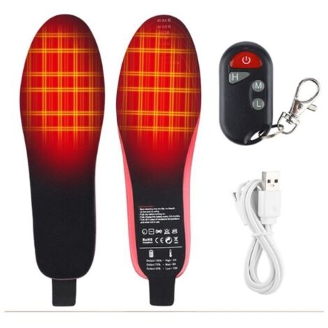 Solette riscaldate a batteria (3 livelli di calore), misura: 28 cm, lavabili