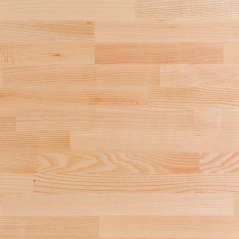 Solid Ash Wooden Worktop Upstand 3M x 80mm x 18mm