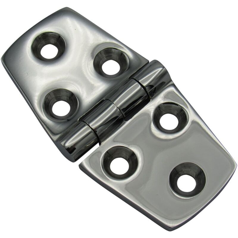 Securefix Direct - Solid Drawn Butt Hinge Stainless Steel 38MM x 75MM (Internal External Door)