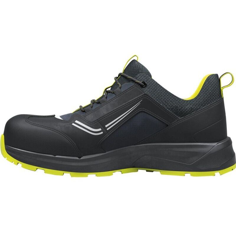 Sicherheitshalbschuh Solid Gear Adapt Schwarz-gelb S3l Sr Hro Fo Esd Gr. 43