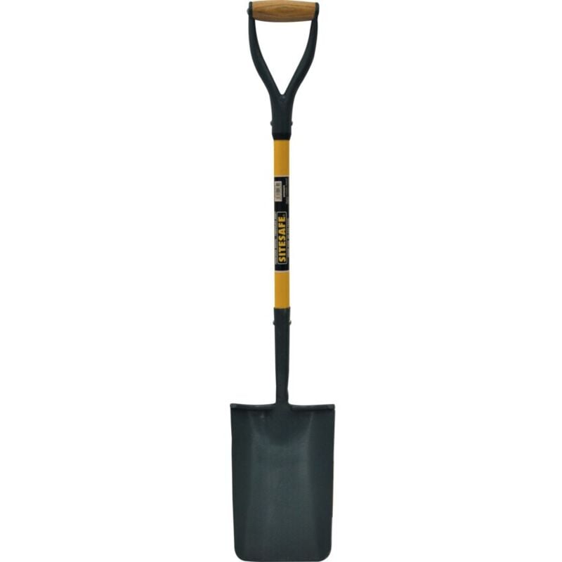 Solid Socket Fibreglass yd Trenching Shovel - Sitesafe