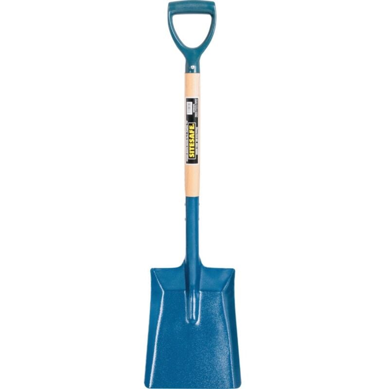 Open Socket Plastic yd Square Mouth Shovel No.2 - Sitesafe