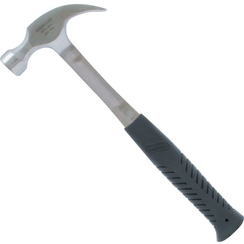 Solid Steel Shaft 20OZ Claw Hammer - Kennedy