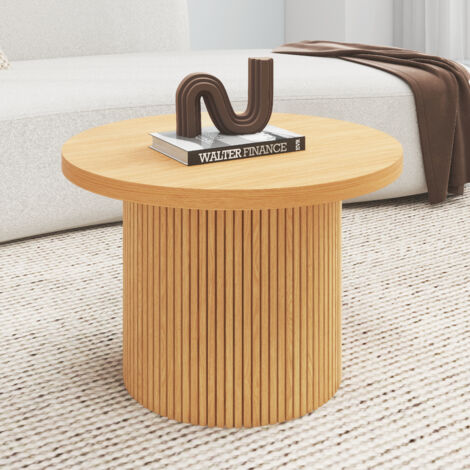 Solid Wood Round Coffee Table