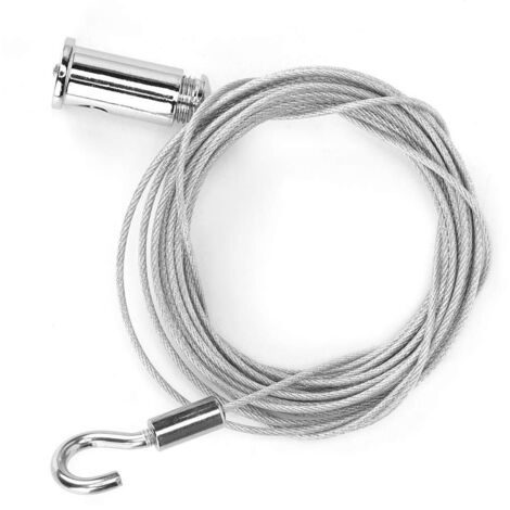 Solide Lustre Fil D'acier Luminaire Chaînes Lampe Chaîne Lustre Supportive Corde Plafonnier Luminaires Accessoires Accessoires Lampes Suspendues