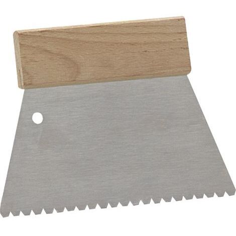 Solido Zahnspachtel zum Auftragen von Parkettklebstoff (elastisch) Breite 200mm