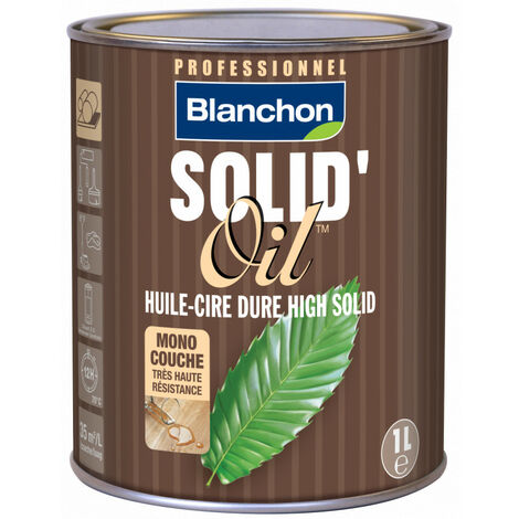 Huile Solid'oil  pour Parquet Blanchon 1L - Plusieurs modèles disponibles