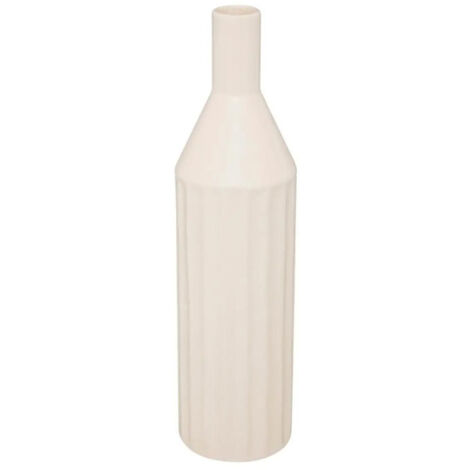Soliflore Strié Design "Seav" 30cm Beige