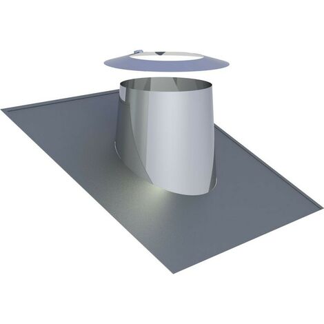 Solin de toit Ø 150 mm pour inclinaison 16-25°
