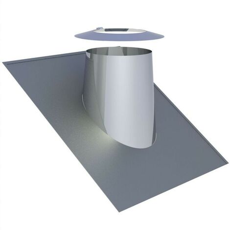 Solin de toit Ø 150 mm pour inclinaison de 26-35°