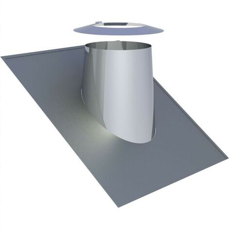 Solin de toit Ø 180 mm pour inclinaison de 26-35°