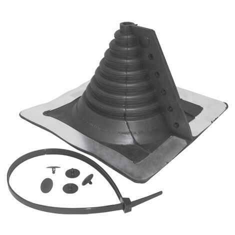 Solin EPDM toiture métal D110-225 mm - STC-EPDM ECONOPRIME - STC-EPDM