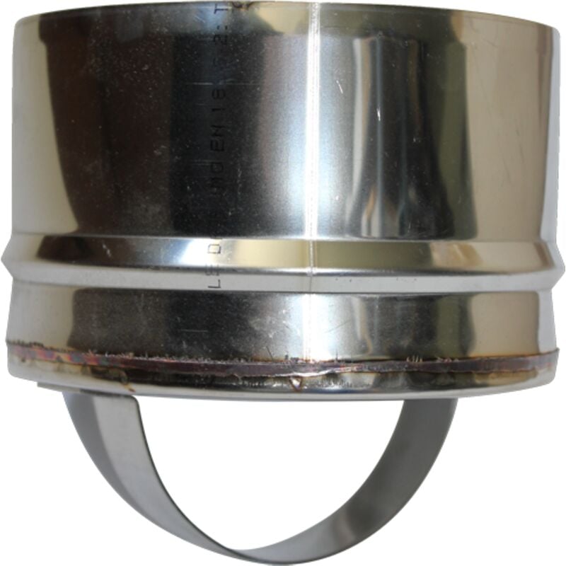 Solin inox pour toit terrasse - Conduit ø 180