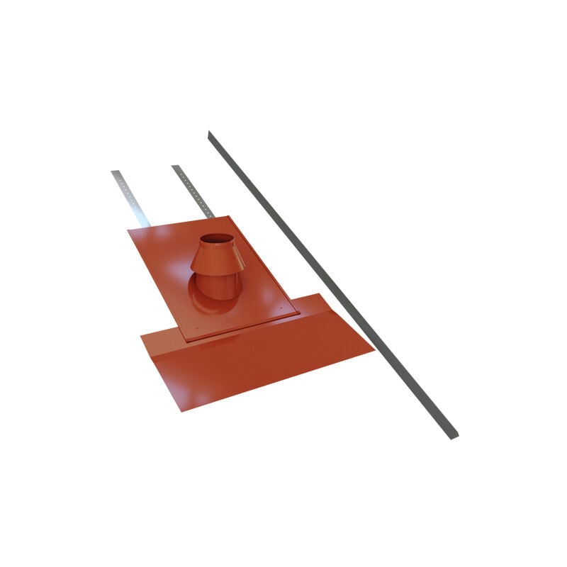 Solin Poujoulat dualis p.g.i. tuile couleur brique 30-45° 80/130