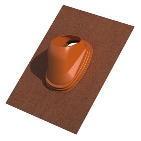Solin pour thermodynamique - Couleur Ocre Ø 160mm Type Solin - - Pente 25/45° -