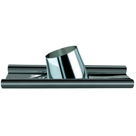 Solin pour toits en pente 5°÷ 30° base en aluminium d. 80