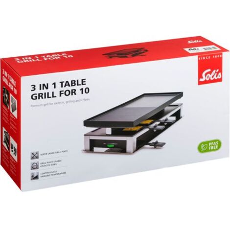 Solis 3in1 Tischgrill       7911 für 10 Personen