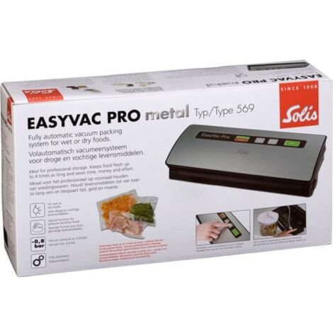Solis Easy Vac Pro Metal 569 Vakuumiergerät