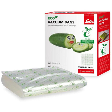 Solis Eco Bags 20x30cm 50 Beutel Vakuumierbeutel