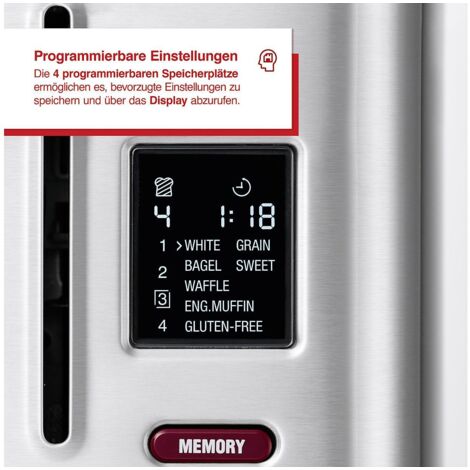 Solis Flex-Toaster 8004 mit Brötchenaufsatz