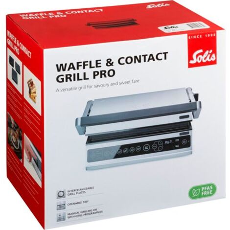 Solis Waffel & Contact Grill Pro Typ 7953