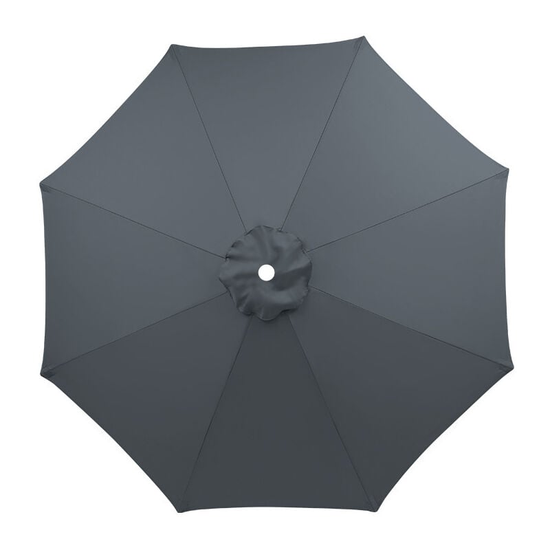 Sollbry - 1 auvent de rechange pour parasol de terrasse, housse supérieure de rechange universelle, tissu de rechange pour parasol UV30+ et résistant