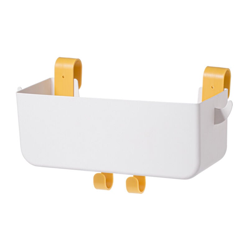 Sollbry 1 étagère de rangement suspendue en plastique pour téléphone, lunettes, bouteilles, fournitures de bureau dans un dortoir, une salle de bain,