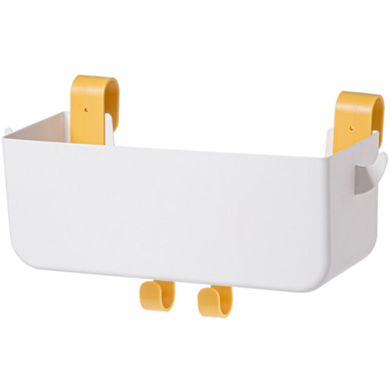 Sollbry 1 étagère de rangement suspendue en plastique pour téléphone, lunettes, bouteilles, fournitures de bureau dans un dortoir, une salle de bain,