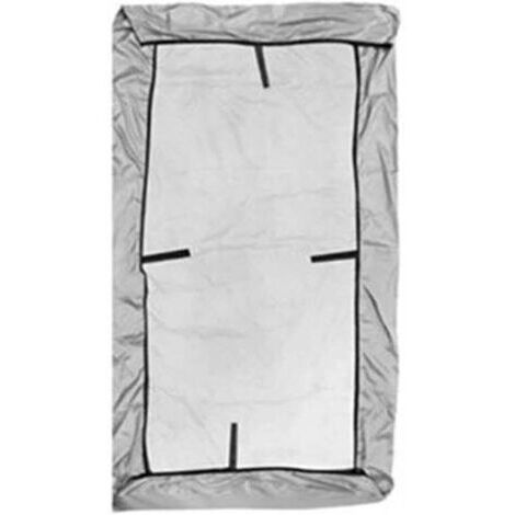 Sollbry 1 housse de balançoire d'extérieur, balançoire de jardin, balançoires de jardin pour l'extérieur, hamac avec auvent, housses de meubles de jardin d'extérieur (gris, 191 x 120 x 18/23 cm)