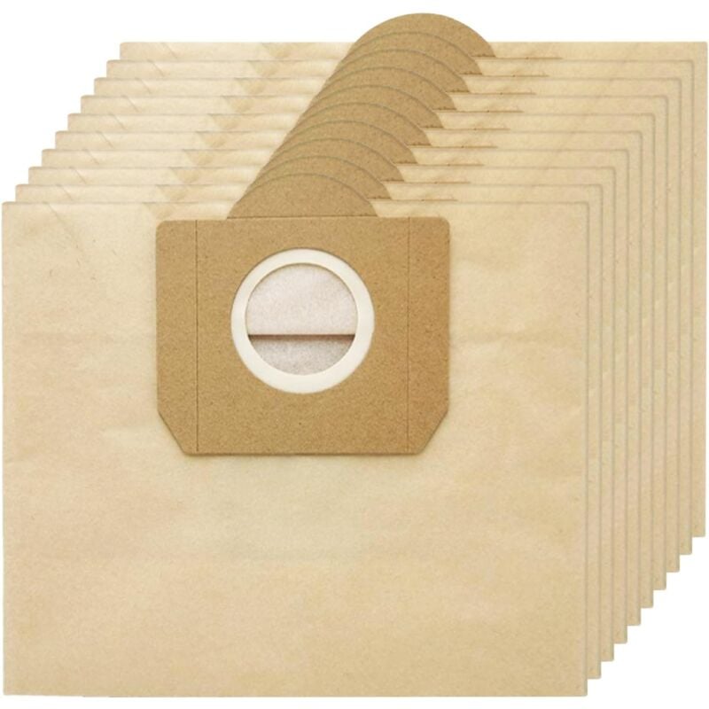 10 Pièces sac aspirateur, sac à poussière, sacs filtre papier, sacs d'aspirateur accessoires compatible pour Série WD3