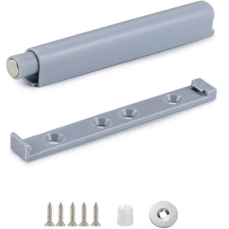 Sollbry 10PCS Poussoir Porte Placard, Loquets Magnétique pour Meuble de Cuisine, Placards, Tiroirs