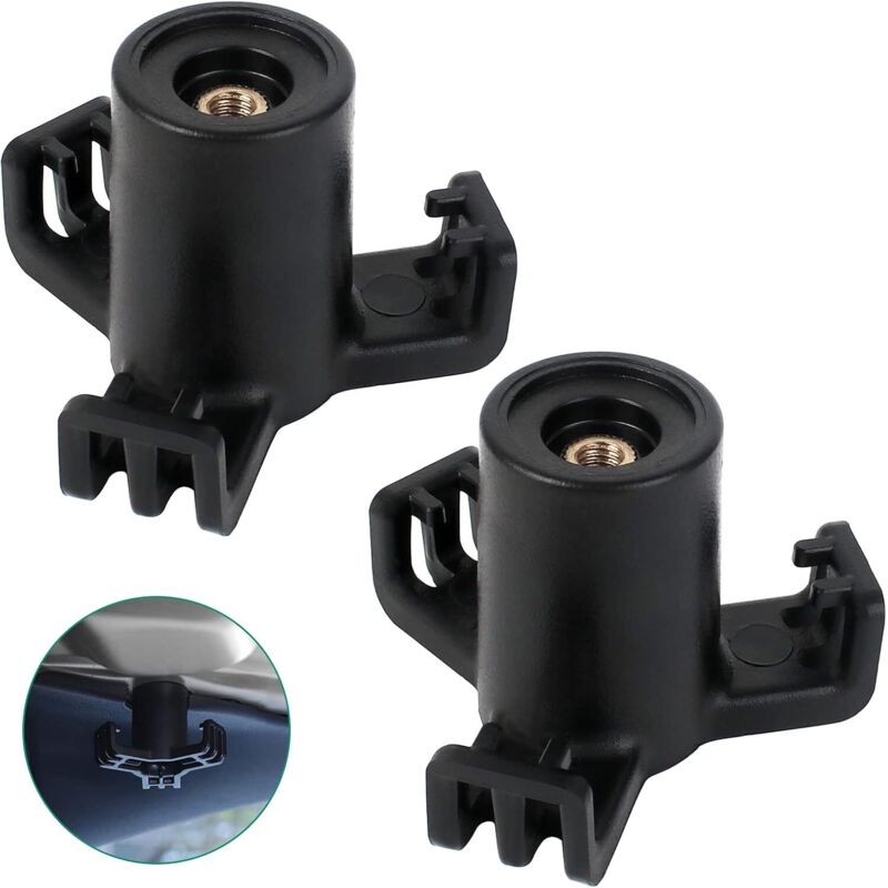 Sollbry 2 ganchos para maletero de coche, gancho para bolsa de compras, soporte de almacenamiento para maletero de coche, 20 kg, accesorios para