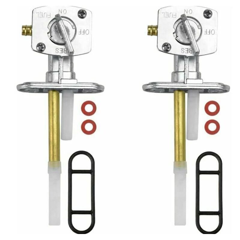 2 pcs Robinet d'Essence Carburant Antiseptique Essence Carburant Interrupteur - Sollbry