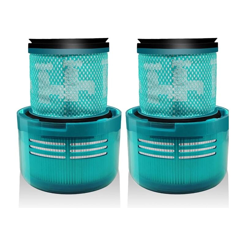 Sollbry 2 Pièces Filtres de Remplacement pour Dyson V15 V11 SV14 Torque Drive Absolute Animal Aspirateur, Remplacer DY-970013-02 & 97001302 Lavable