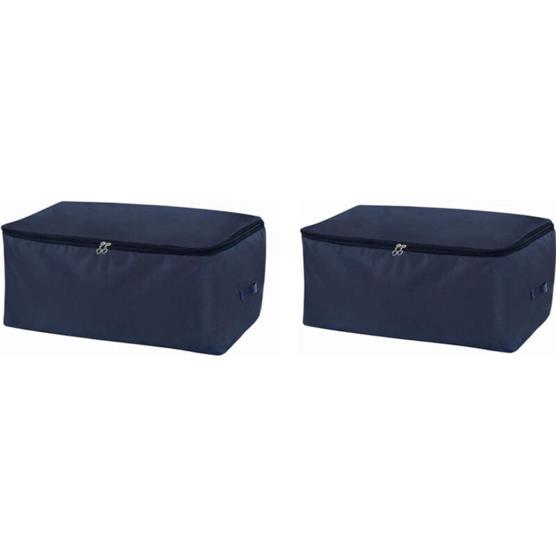 2 Pièces sac de rangement, Sac de rangement de vêtements saisonniers,sac pour couette, Literie,sac demenagement,doux et robuste, il est imperméable à