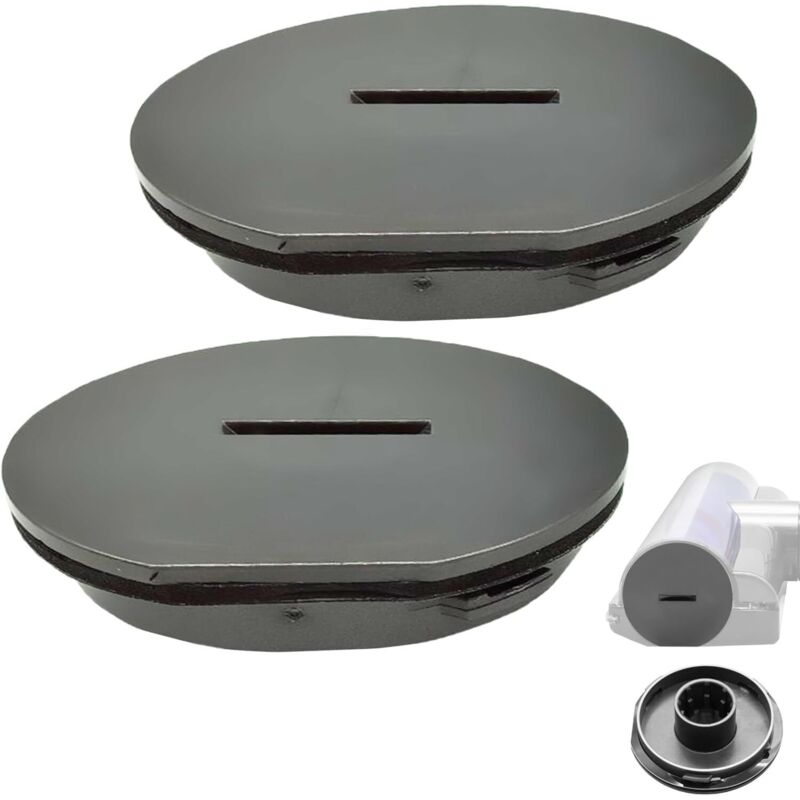 Sollbry - 2 piezas de accesorios para tapa de extremo de cepillo de rodillo para aspiradora inalámbrica de accionamiento directo Dyson V7/V8/V10/V11,