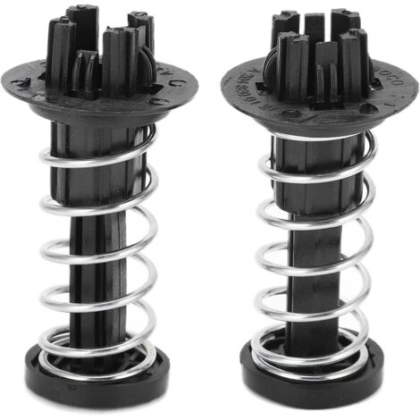Sollbry 2 piezas de amortiguador de capó, clips de sujeción para coche, resorte de bloqueo del interruptor de la tapa del capó, repuesto A2048800127