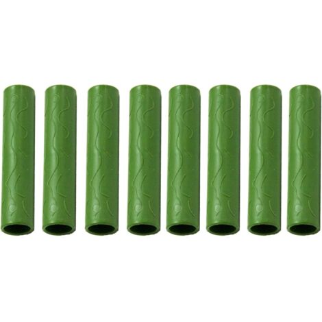 Sollbry 24 estacas de soporte para plantas de jardín, de PP, para plantas trepadoras, color verde