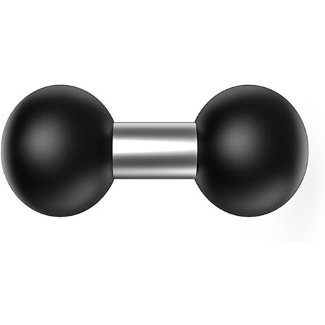 Sollbry 25,4 mm (1 Zoll) Doppelkopf-Kugeladapter, kompatibel mit RAM Dual Socket Ball Joint GPS-Halterung (1 Stück)