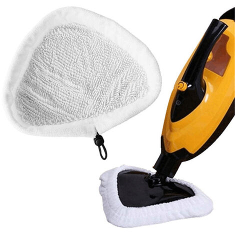 Sollbry 2er-Set – großes, waschbares Mikrofasertuch für H20 Mop X5 Dampfwischer und andere Modelle