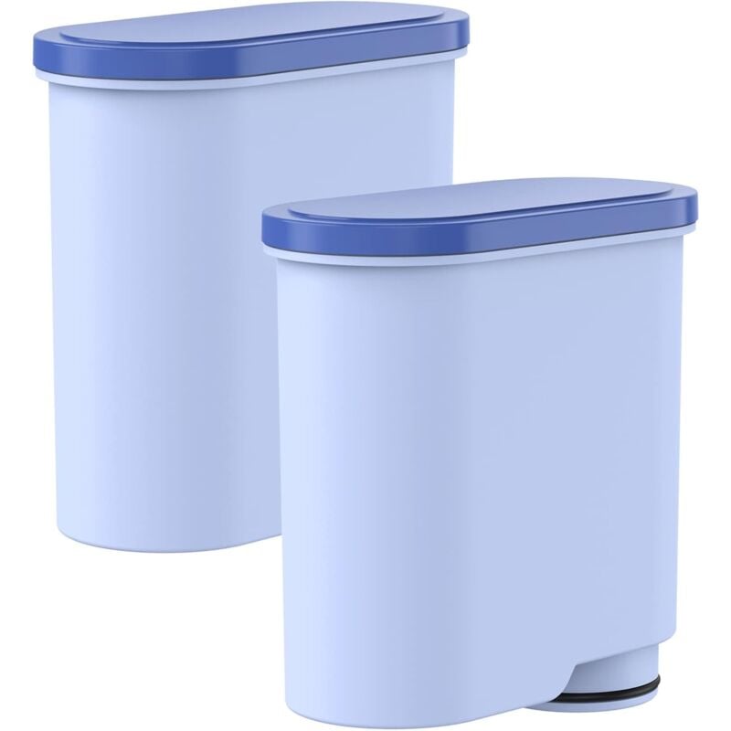 2pcs Filtre à eau de rechange - Compatible avec filtres anti-calcaire Philips AquaClean CA6903/10, CA6903/22, CA6903 - Réduit la teneur en calcaire