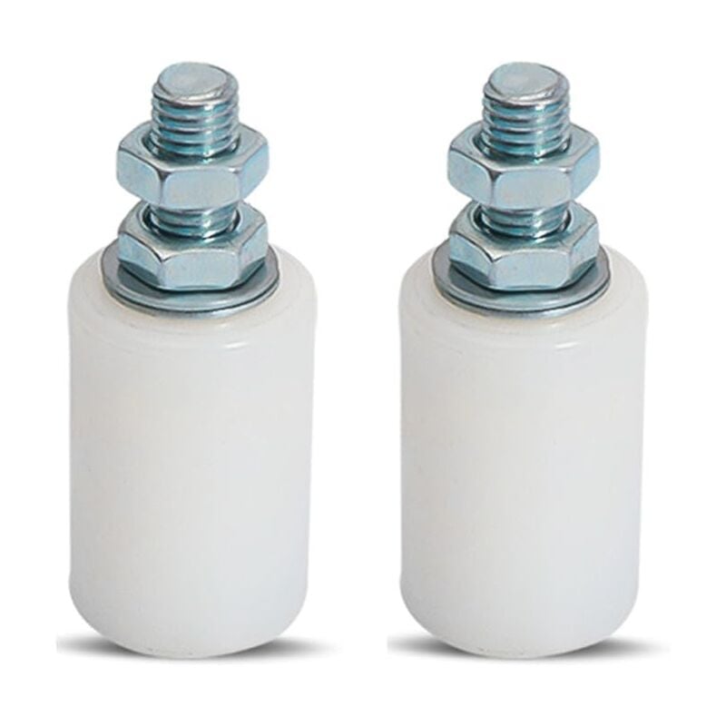 2pcs Plaque de Guidage Nylon, Olive or Guide Rollers for Sliding Doors, Sliding Door Guides or Other Applications ( 30 40) - Sollbry