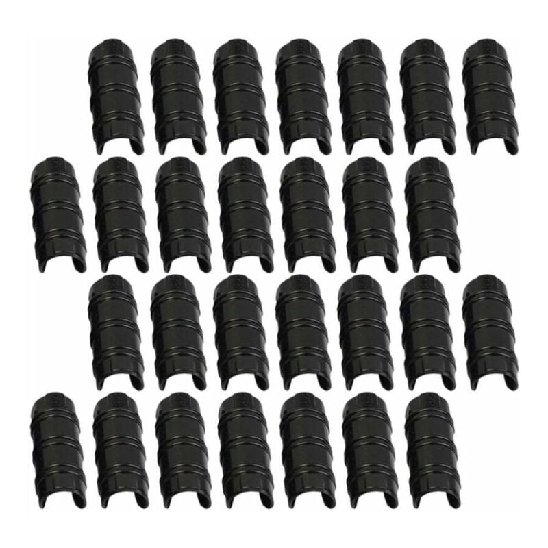 30pcs 32mm Serre Clips,Pinces à Tuyau pour la Fixation des Housses au Jardin Serres,des Films,des Plantes - Sollbry