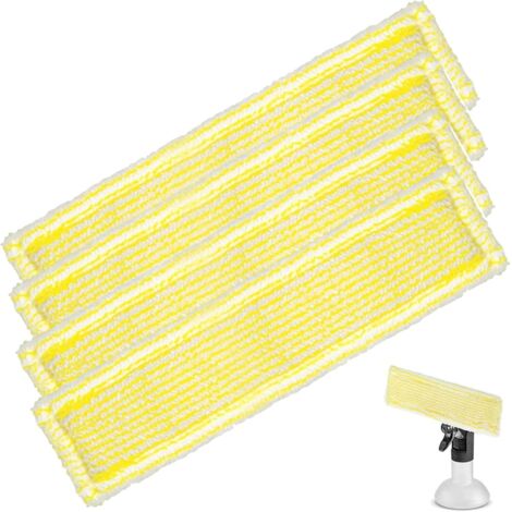 Sollbry 4 paños de microfibra para limpiacristales Kärcher WV 2/WV5