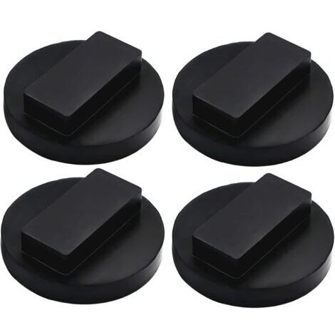 Sollbry 4 Pcs Jack Pad Bloc Cric en Caoutchouc Compatible pour BMW Coussin en Caoutchouc pour Cric de Voiture