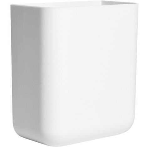 Sollbry 4 Pièces Blanc Mur Monté Télécommande Boîte De Rangement Auto-adhésif Support De Télécommande Téléphone Charge Rack Support pour Télécommande, Crayon, Téléphone Portable, Brosse À Dents