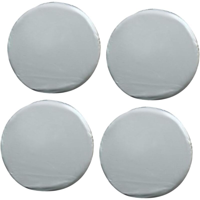 Sollbry - 4 pièces housse de pneu de secours housse de pneu de roue universelle housse de roue universelle housses de pneu résistantes aux