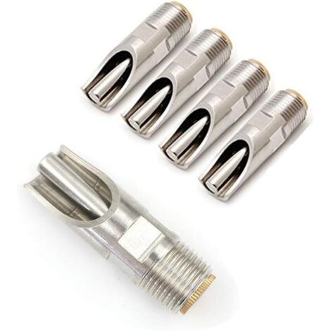 Sollbry 5 bebederos automáticos de cobre para cerdos, cerdas y lechones (6,2 cm)
